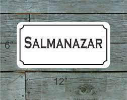 Ejemplo de fuente Salmanazar R2 #1